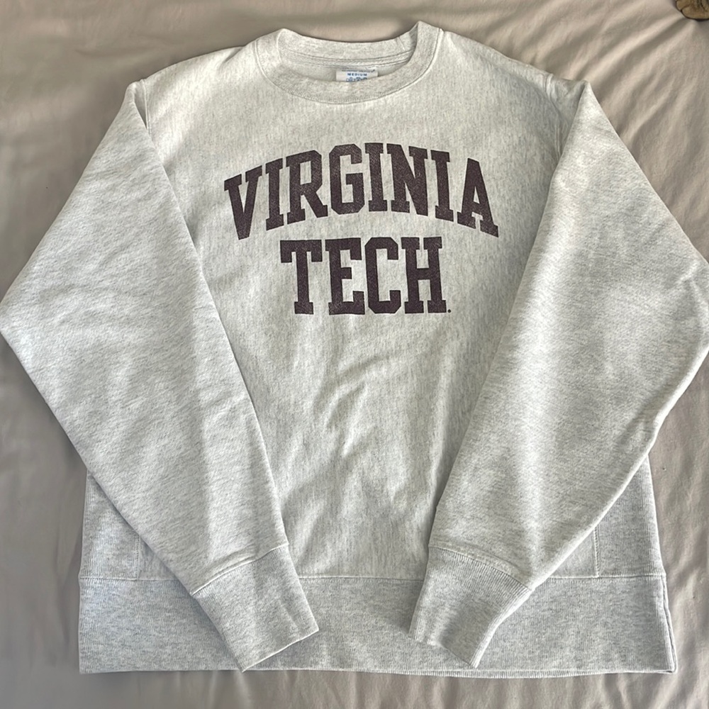 Champion Virginia Tech grey sweatshirt